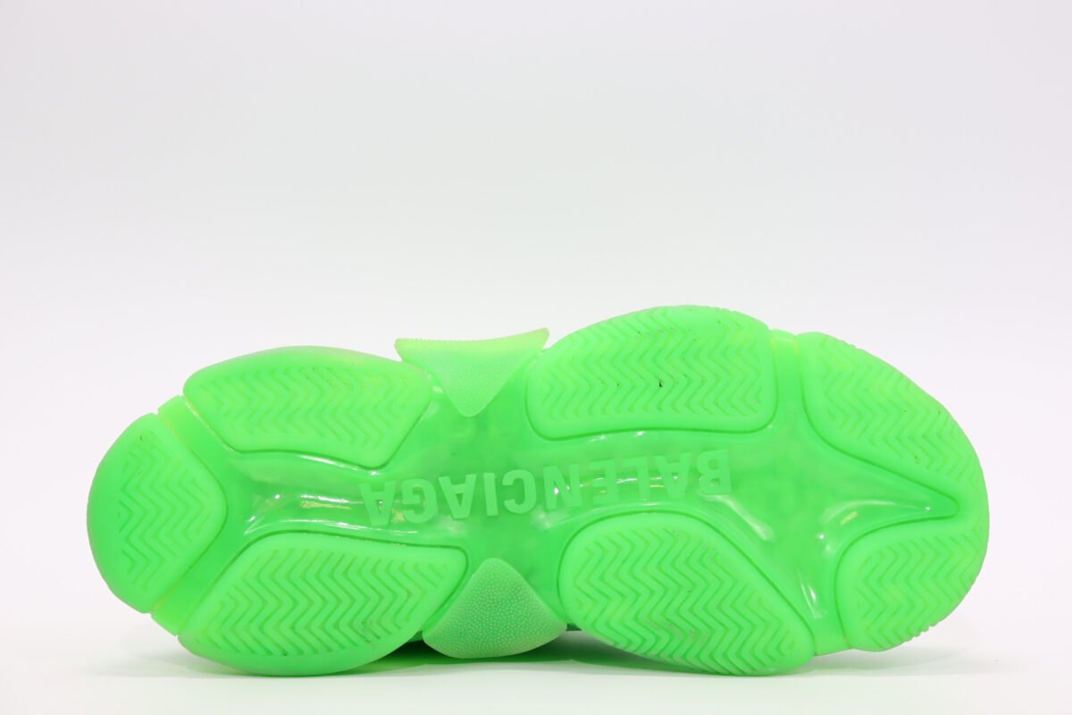 BALENCIAGA TRIPLE S GREEN 38 5