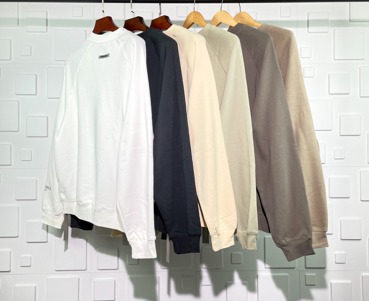 FEAR OF GOD ESSENTIALS 3D CREWNECK REPLICA 2