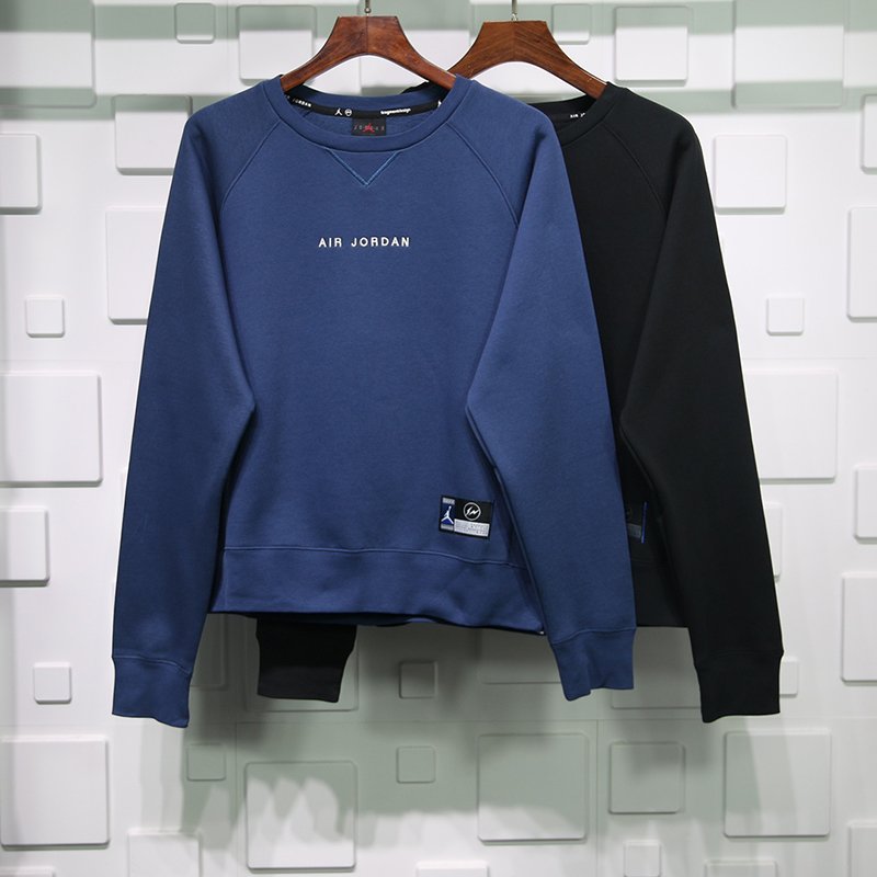 JORDAN X FRAGMENT FLEECE CREW REPLICA 2