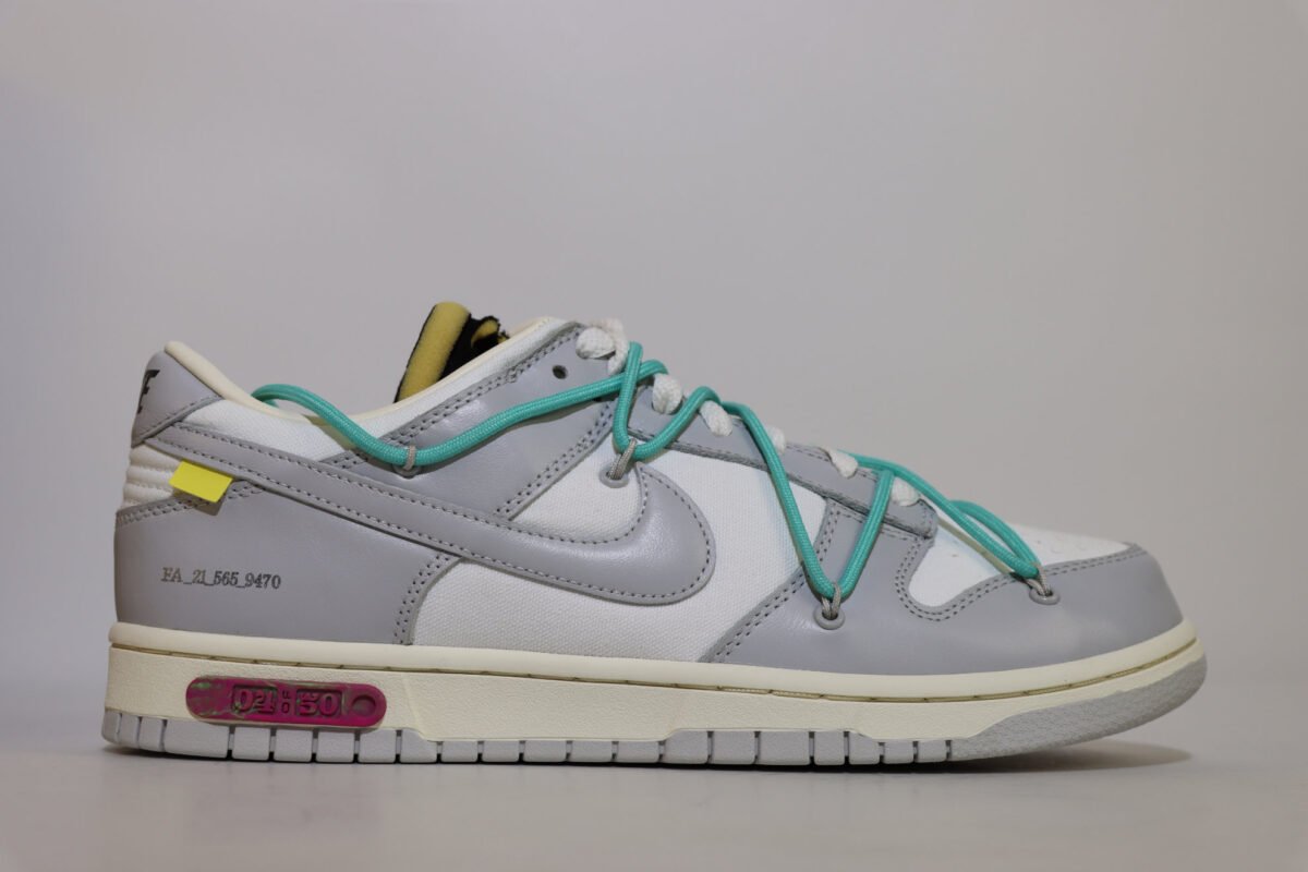 Off White Dunk Low Lot 04 of The 50 3